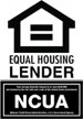 NCUA and Equal Housing Lender Logos